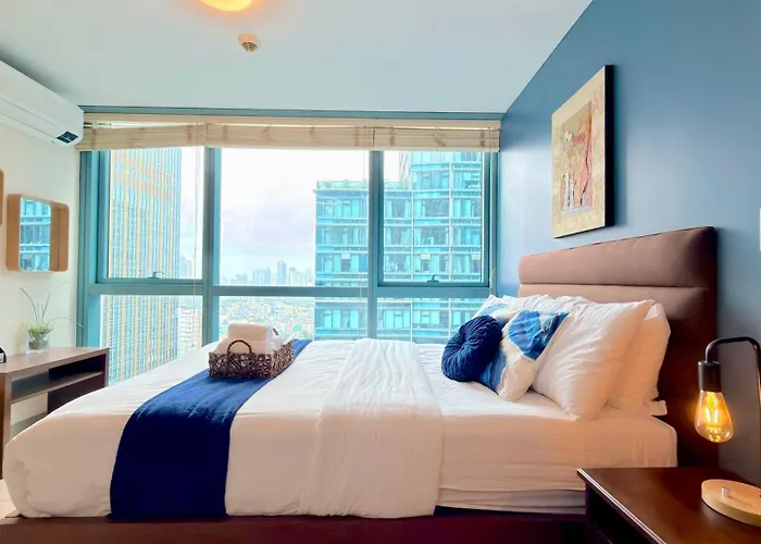 Free Welcome Breakfast, Bgc 1br, 300mbps Fiber, Steps To Mitsukoshi & Uptown, 30c1 Manila